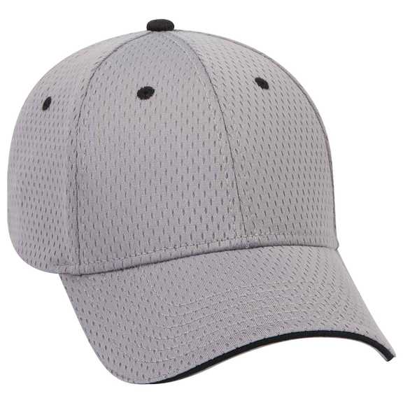 23-368 Polyester Pro Mesh Sandwich Visor Low Profile Pro Style Caps 23-368 Polyester Pro Mesh Sandwich Visor Low Profile Pro Style Caps