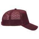32-285 OTTO CAP 5 Panel Mid Profile Mesh Back Trucker Hat
