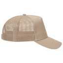32-285 OTTO CAP 5 Panel Mid Profile Mesh Back Trucker Hat
