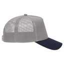32-285 OTTO CAP 5 Panel Mid Profile Mesh Back Trucker Hat
