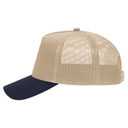 32-285 OTTO CAP 5 Panel Mid Profile Mesh Back Trucker Hat