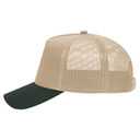 32-285 OTTO CAP 5 Panel Mid Profile Mesh Back Trucker Hat