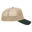 32-285 OTTO CAP 5 Panel Mid Profile Mesh Back Trucker Hat