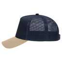 32-285 OTTO CAP 5 Panel Mid Profile Mesh Back Trucker Hat