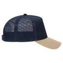 32-285 OTTO CAP 5 Panel Mid Profile Mesh Back Trucker Hat