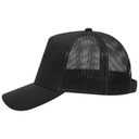 32-934 Jersey Knit Five Panel Pro Style Mesh Back Caps
