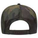 47-049 OTTO CAP Camouflage 5 Panel Mid Crown Mesh Back Trucker Hat