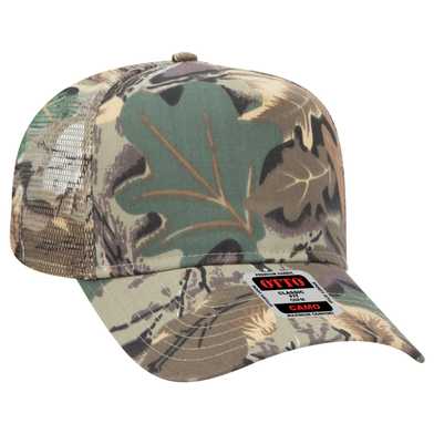 47-049 OTTO CAP Camouflage 5 Panel Mid Crown Mesh Back Trucker Hat 47-049 OTTO CAP Camouflage 5 Panel Mid Crown Mesh Back Trucker Hat