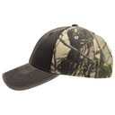 78-1130 Camouflage Garment Washed Cotton Twill Heavy Washed Wax Coated Low Profile Pro Style Caps