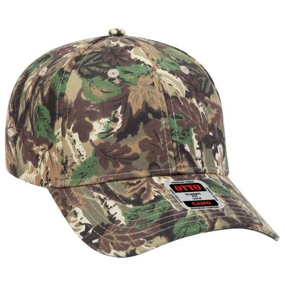 78-353 OTTO CAP Camouflage 6 Panel Low Profile Baseball Cap 78-353 OTTO CAP Camouflage 6 Panel Low Profile Baseball Cap