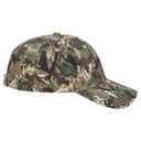 78-353 OTTO CAP Camouflage 6 Panel Low Profile Baseball Cap