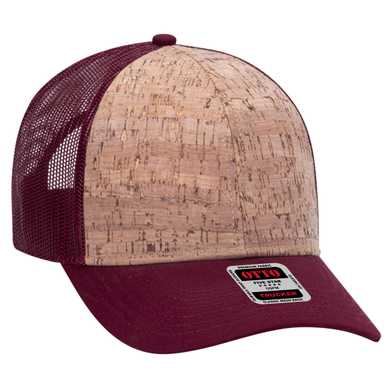 83-1212 Cork 6 Panel Low Profile Mesh Back Cap Structured Firm front Panel Low-Fitting 83-1212 Cork 6 Panel Low Profile Mesh Back Cap Structured Firm front Panel Low-Fitting