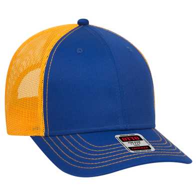 83-1239 OTTO CAP 6 Panel Low Profile Mesh Back Trucker Hat 83-1239 OTTO CAP 6 Panel Low Profile Mesh Back Trucker Hat