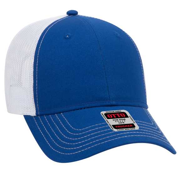 83-1239 OTTO CAP 6 Panel Low Profile Mesh Back Trucker Hat 83-1239 OTTO CAP 6 Panel Low Profile Mesh Back Trucker Hat