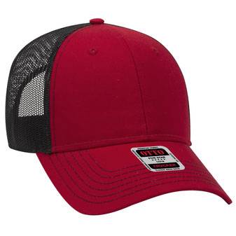 83-1239 OTTO CAP 6 Panel Low Profile Mesh Back Trucker Hat