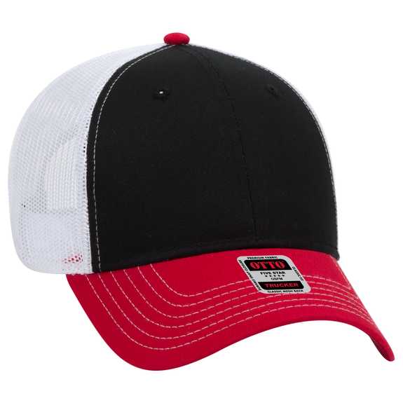 83-1239 OTTO CAP 6 Panel Low Profile Mesh Back Trucker Hat 83-1239 OTTO CAP 6 Panel Low Profile Mesh Back Trucker Hat