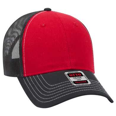 83-1239 OTTO CAP 6 Panel Low Profile Mesh Back Trucker Hat 83-1239 OTTO CAP 6 Panel Low Profile Mesh Back Trucker Hat