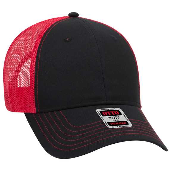 83-1239 OTTO CAP 6 Panel Low Profile Mesh Back Trucker Hat 83-1239 OTTO CAP 6 Panel Low Profile Mesh Back Trucker Hat