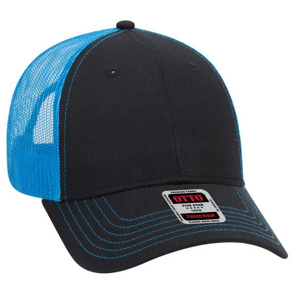 83-1239 OTTO CAP 6 Panel Low Profile Mesh Back Trucker Hat 83-1239 OTTO CAP 6 Panel Low Profile Mesh Back Trucker Hat