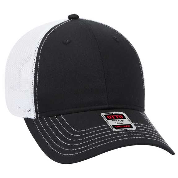 83-1239 OTTO CAP 6 Panel Low Profile Mesh Back Trucker Hat 83-1239 OTTO CAP 6 Panel Low Profile Mesh Back Trucker Hat
