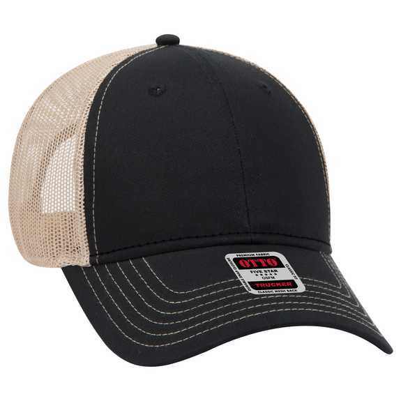 83-1239 OTTO CAP 6 Panel Low Profile Mesh Back Trucker Hat 83-1239 OTTO CAP 6 Panel Low Profile Mesh Back Trucker Hat
