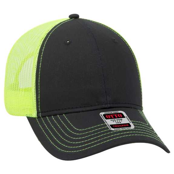 83-1239 OTTO CAP 6 Panel Low Profile Mesh Back Trucker Hat 83-1239 OTTO CAP 6 Panel Low Profile Mesh Back Trucker Hat