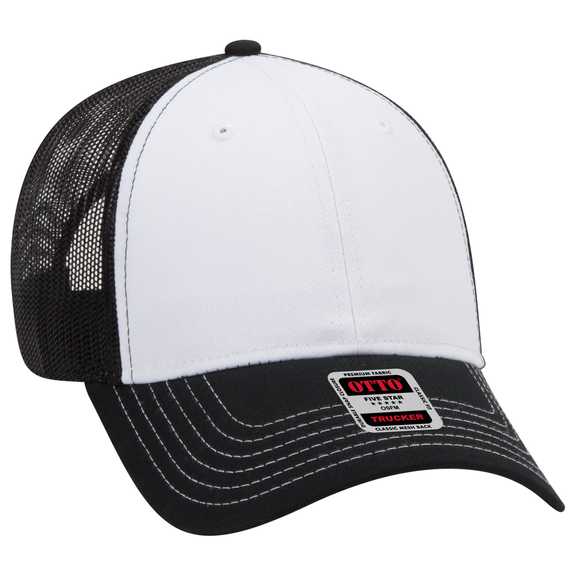 83-1239 OTTO CAP 6 Panel Low Profile Mesh Back Trucker Hat 83-1239 OTTO CAP 6 Panel Low Profile Mesh Back Trucker Hat