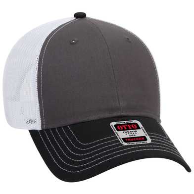 83-1239 OTTO CAP 6 Panel Low Profile Mesh Back Trucker Hat 83-1239 OTTO CAP 6 Panel Low Profile Mesh Back Trucker Hat
