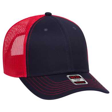 83-1239 OTTO CAP 6 Panel Low Profile Mesh Back Trucker Hat 83-1239 OTTO CAP 6 Panel Low Profile Mesh Back Trucker Hat