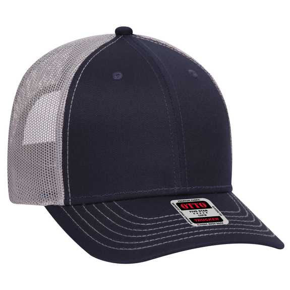 83-1239 OTTO CAP 6 Panel Low Profile Mesh Back Trucker Hat 83-1239 OTTO CAP 6 Panel Low Profile Mesh Back Trucker Hat