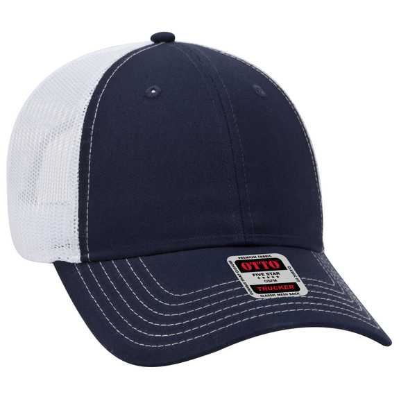 83-1239 OTTO CAP 6 Panel Low Profile Mesh Back Trucker Hat 83-1239 OTTO CAP 6 Panel Low Profile Mesh Back Trucker Hat