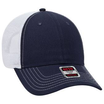 83-1239 OTTO CAP 6 Panel Low Profile Mesh Back Trucker Hat