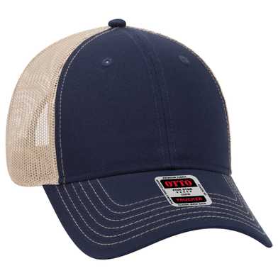 83-1239 OTTO CAP 6 Panel Low Profile Mesh Back Trucker Hat 83-1239 OTTO CAP 6 Panel Low Profile Mesh Back Trucker Hat