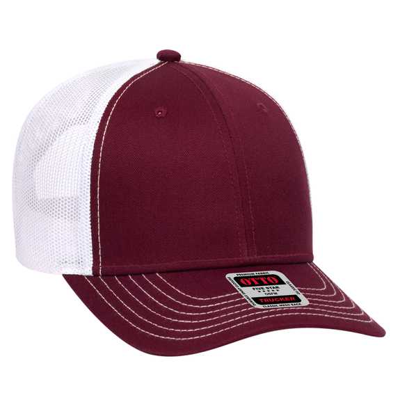 83-1239 OTTO CAP 6 Panel Low Profile Mesh Back Trucker Hat 83-1239 OTTO CAP 6 Panel Low Profile Mesh Back Trucker Hat