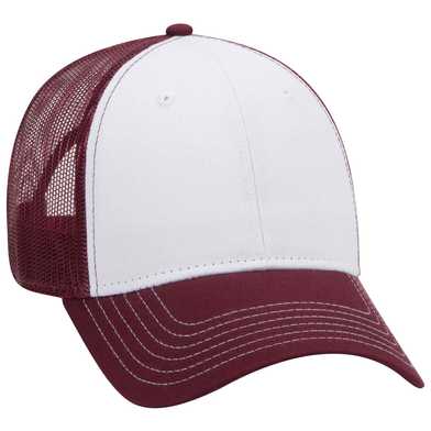 83-1239 OTTO CAP 6 Panel Low Profile Mesh Back Trucker Hat 83-1239 OTTO CAP 6 Panel Low Profile Mesh Back Trucker Hat