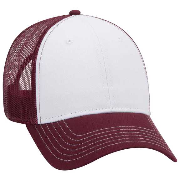 83-1239 OTTO CAP 6 Panel Low Profile Mesh Back Trucker Hat 83-1239 OTTO CAP 6 Panel Low Profile Mesh Back Trucker Hat