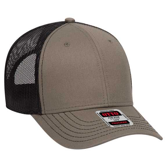 83-1239 OTTO CAP 6 Panel Low Profile Mesh Back Trucker Hat 83-1239 OTTO CAP 6 Panel Low Profile Mesh Back Trucker Hat