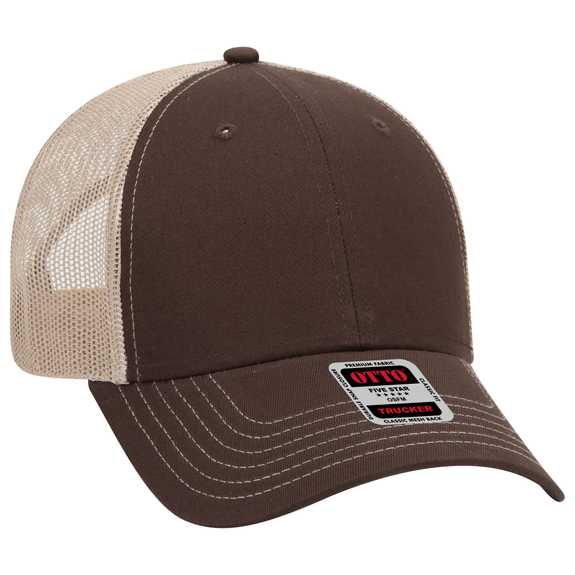 83-1239 OTTO CAP 6 Panel Low Profile Mesh Back Trucker Hat 83-1239 OTTO CAP 6 Panel Low Profile Mesh Back Trucker Hat