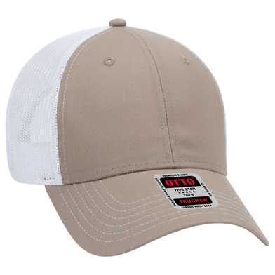 83-1239 OTTO CAP 6 Panel Low Profile Mesh Back Trucker Hat 83-1239 OTTO CAP 6 Panel Low Profile Mesh Back Trucker Hat