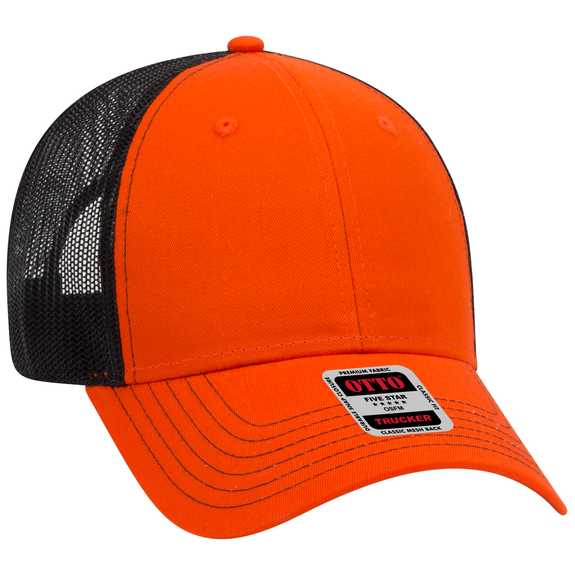 83-1239 OTTO CAP 6 Panel Low Profile Mesh Back Trucker Hat 83-1239 OTTO CAP 6 Panel Low Profile Mesh Back Trucker Hat