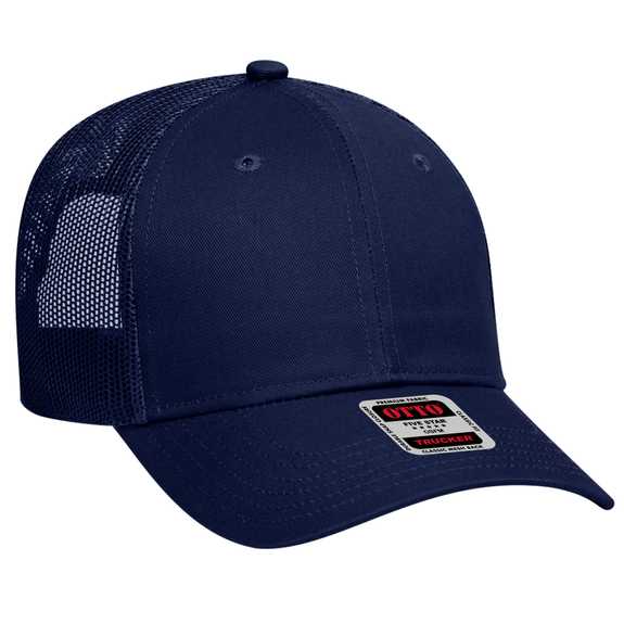 83-473 OTTO CAP 6 Panel Low Profile Mesh Back Trucker Hat 83-473 OTTO CAP 6 Panel Low Profile Mesh Back Trucker Hat