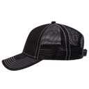 83-509 Washed Denim Low Profile Pro Style Mesh Back Caps