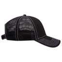 83-509 Washed Denim Low Profile Pro Style Mesh Back Caps