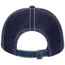 83-509 Washed Denim Low Profile Pro Style Mesh Back Caps