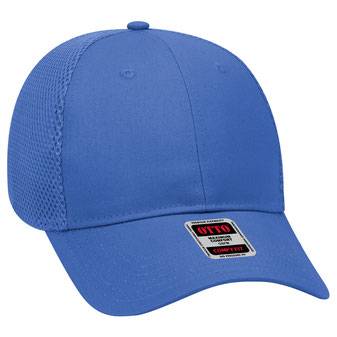 83-605 "OTTO COMFY FIT" Cotton Twill w/ Polyester Air Mesh Back 6 Panel Low Profile Baseball Cap