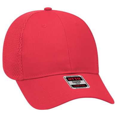 83-605 "OTTO COMFY FIT" Cotton Twill w/ Polyester Air Mesh Back 6 Panel Low Profile Baseball Cap 83-605 "OTTO COMFY FIT" Cotton Twill w/ Polyester Air Mesh Back 6 Panel Low Profile Baseball Cap