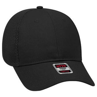 83-605 "OTTO COMFY FIT" Cotton Twill w/ Polyester Air Mesh Back 6 Panel Low Profile Baseball Cap