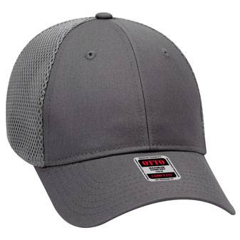 83-605 "OTTO COMFY FIT" Cotton Twill w/ Polyester Air Mesh Back 6 Panel Low Profile Baseball Cap