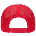 84-482 Brushed Bull Denim Sandwich Visor Low Profile Pro Style Mesh Back Caps