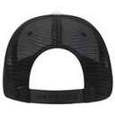 84-482 Brushed Bull Denim Sandwich Visor Low Profile Pro Style Mesh Back Caps